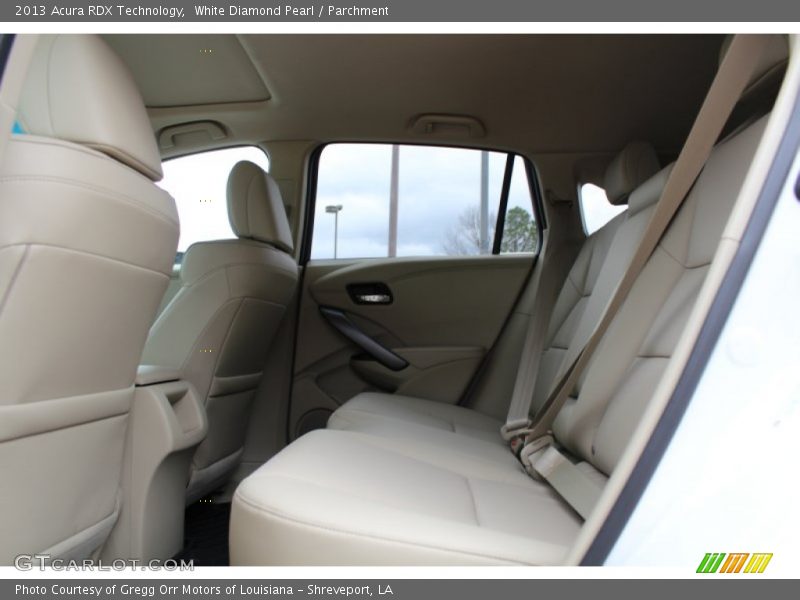 White Diamond Pearl / Parchment 2013 Acura RDX Technology