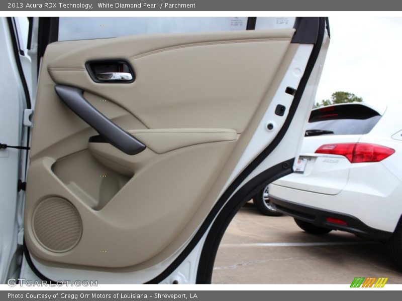 White Diamond Pearl / Parchment 2013 Acura RDX Technology