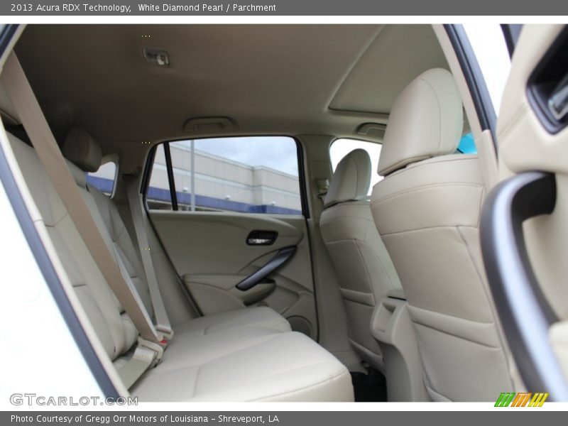White Diamond Pearl / Parchment 2013 Acura RDX Technology