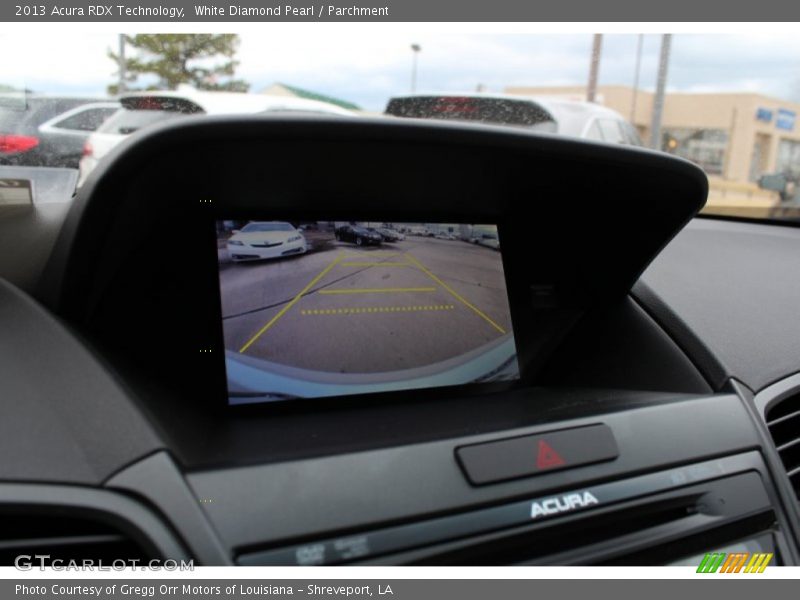 White Diamond Pearl / Parchment 2013 Acura RDX Technology