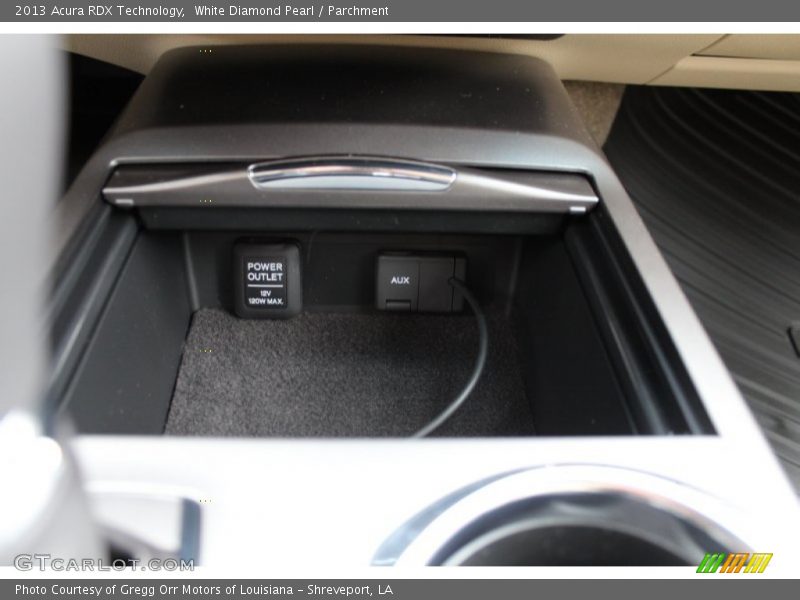 White Diamond Pearl / Parchment 2013 Acura RDX Technology
