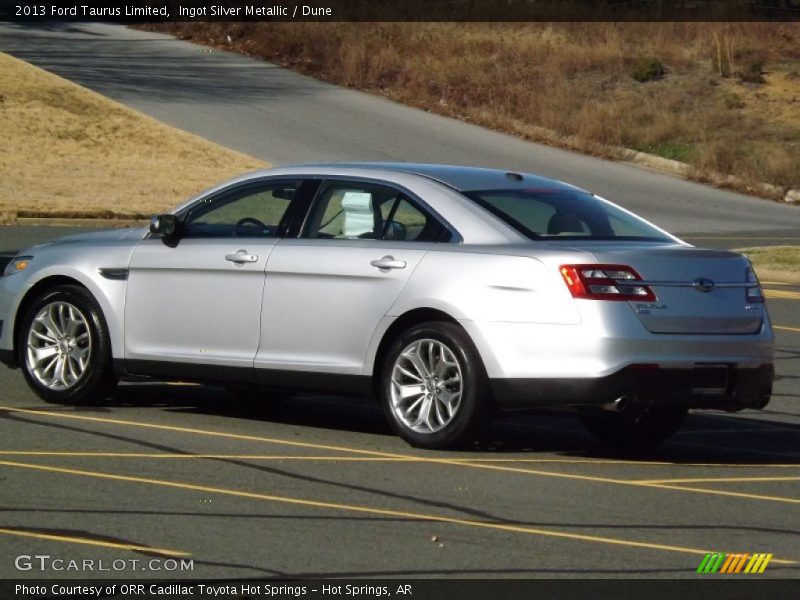 Ingot Silver Metallic / Dune 2013 Ford Taurus Limited