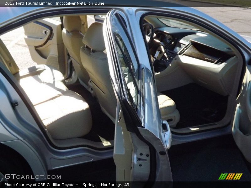 Ingot Silver Metallic / Dune 2013 Ford Taurus Limited
