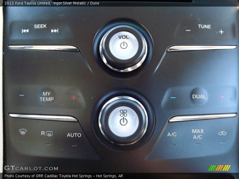 Ingot Silver Metallic / Dune 2013 Ford Taurus Limited