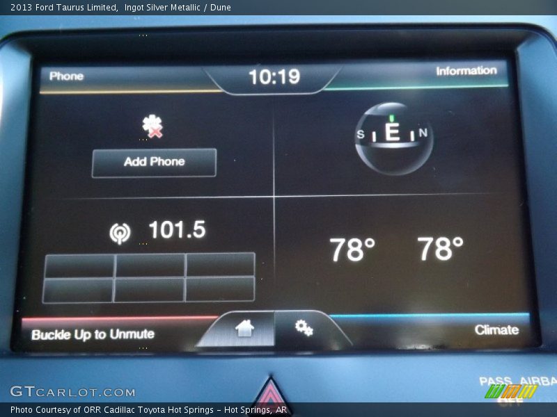 Ingot Silver Metallic / Dune 2013 Ford Taurus Limited