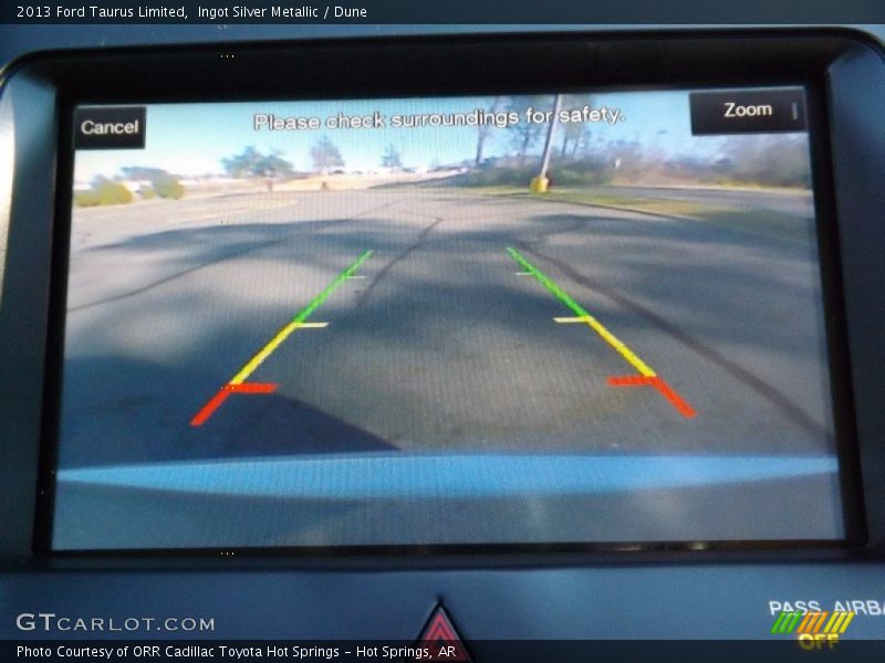 Ingot Silver Metallic / Dune 2013 Ford Taurus Limited