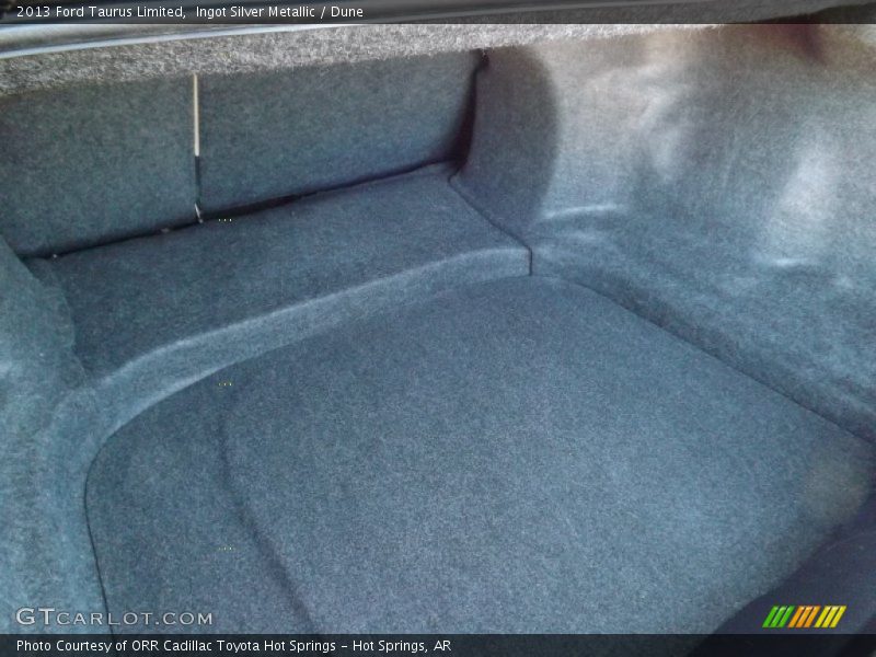 Ingot Silver Metallic / Dune 2013 Ford Taurus Limited