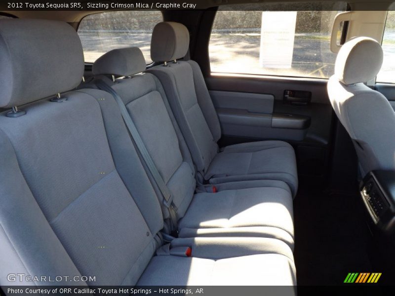 Sizzling Crimson Mica / Graphite Gray 2012 Toyota Sequoia SR5