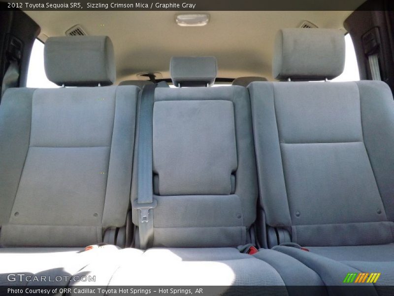 Sizzling Crimson Mica / Graphite Gray 2012 Toyota Sequoia SR5