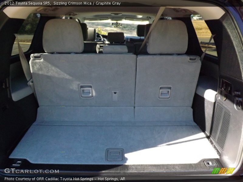 Sizzling Crimson Mica / Graphite Gray 2012 Toyota Sequoia SR5