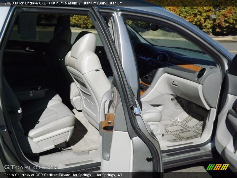 Platinum Metallic / Titanium/Dark Titanium 2008 Buick Enclave CXL