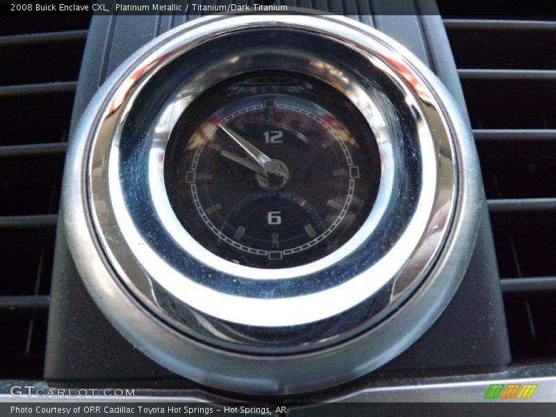 Platinum Metallic / Titanium/Dark Titanium 2008 Buick Enclave CXL