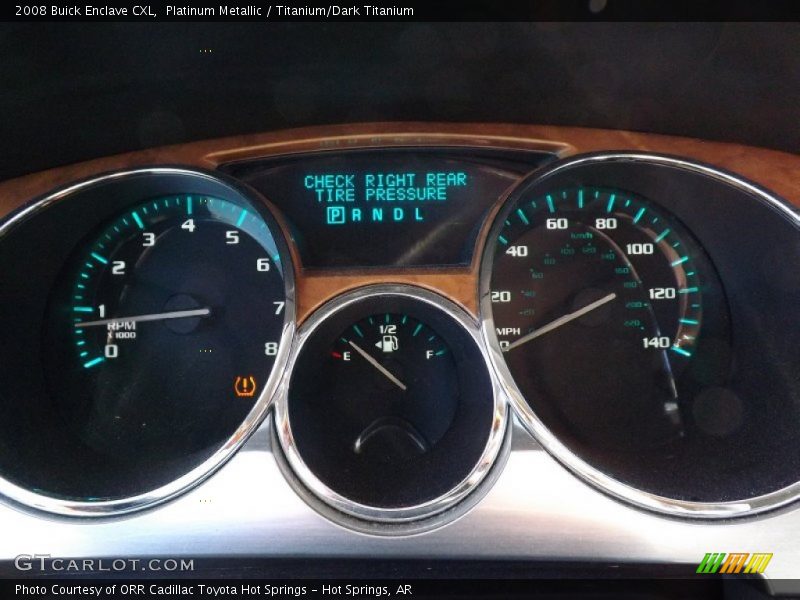 Platinum Metallic / Titanium/Dark Titanium 2008 Buick Enclave CXL