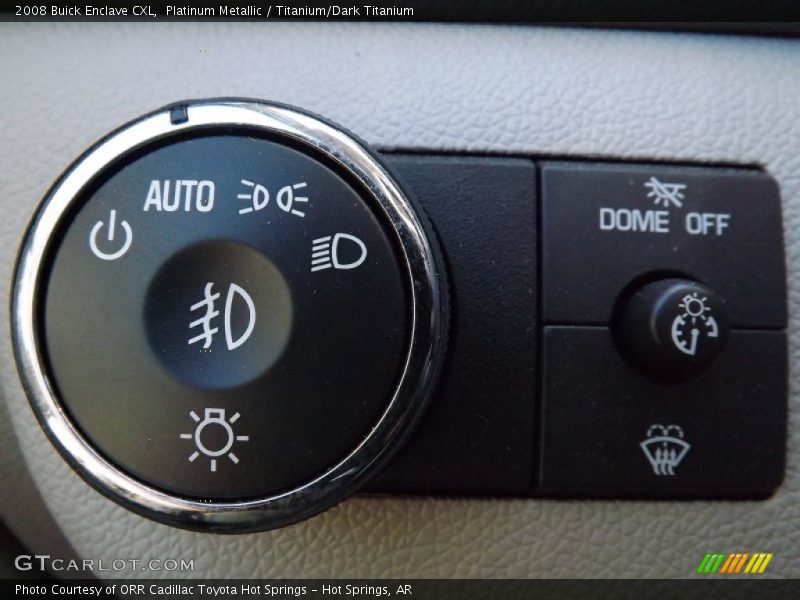 Platinum Metallic / Titanium/Dark Titanium 2008 Buick Enclave CXL