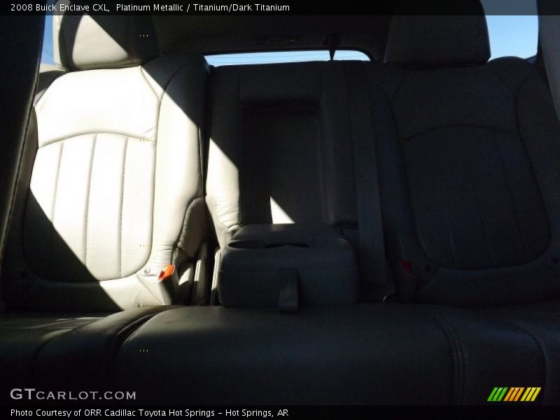 Platinum Metallic / Titanium/Dark Titanium 2008 Buick Enclave CXL