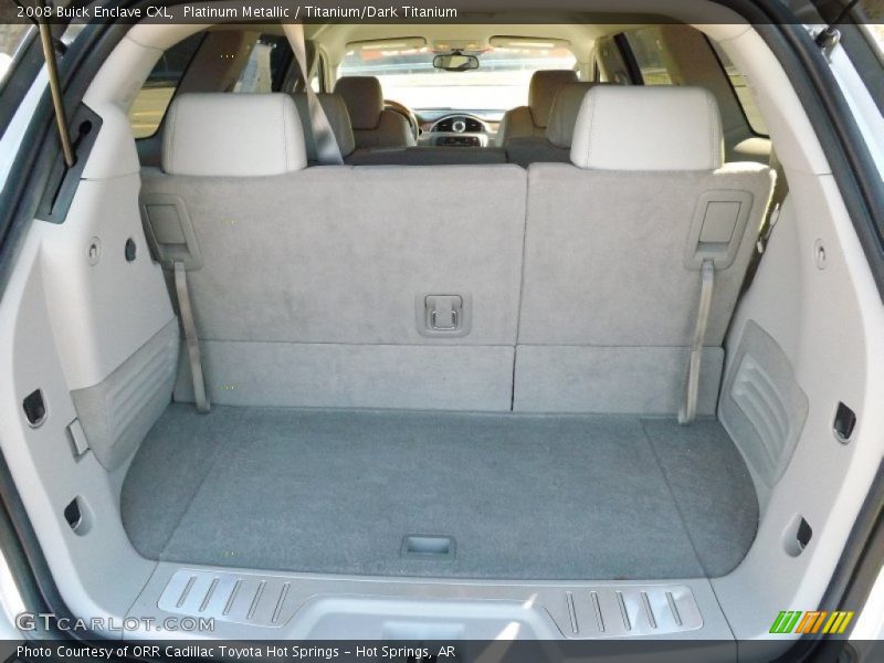Platinum Metallic / Titanium/Dark Titanium 2008 Buick Enclave CXL