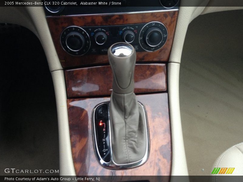 Alabaster White / Stone 2005 Mercedes-Benz CLK 320 Cabriolet