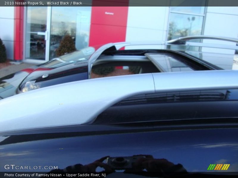 Wicked Black / Black 2010 Nissan Rogue SL