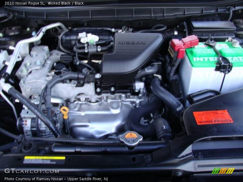 Wicked Black / Black 2010 Nissan Rogue SL