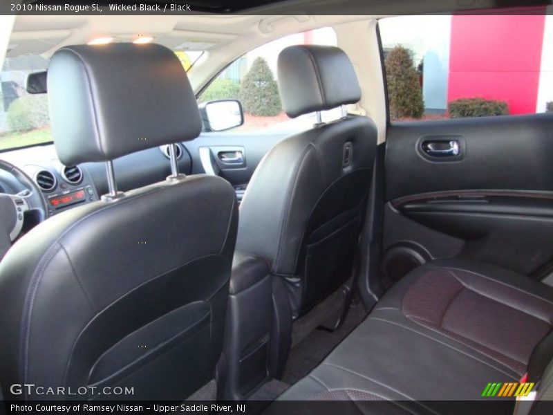 Wicked Black / Black 2010 Nissan Rogue SL