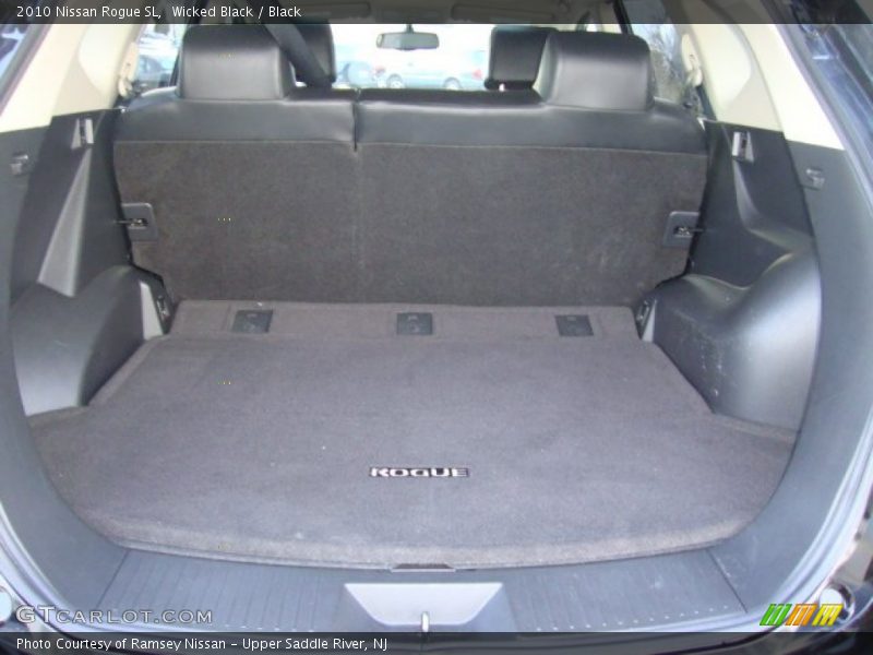Wicked Black / Black 2010 Nissan Rogue SL