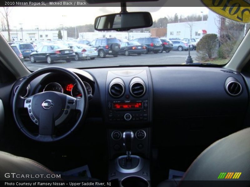 Wicked Black / Black 2010 Nissan Rogue SL