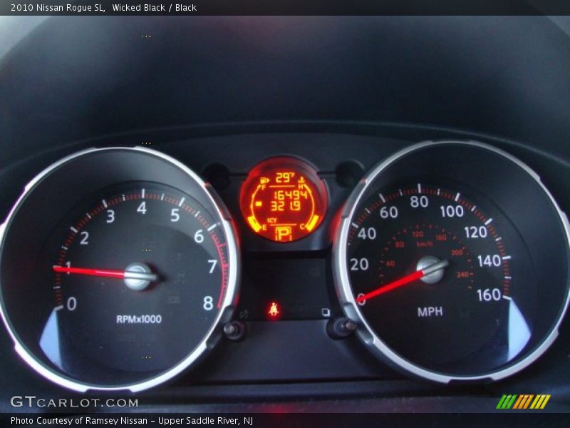 Wicked Black / Black 2010 Nissan Rogue SL