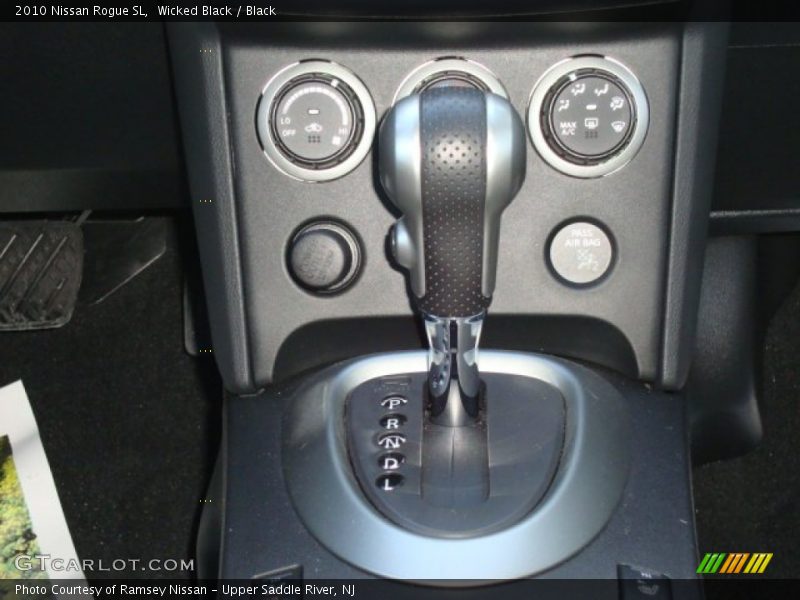 Wicked Black / Black 2010 Nissan Rogue SL
