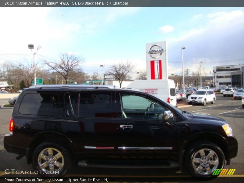 Galaxy Black Metallic / Charcoal 2010 Nissan Armada Platinum 4WD