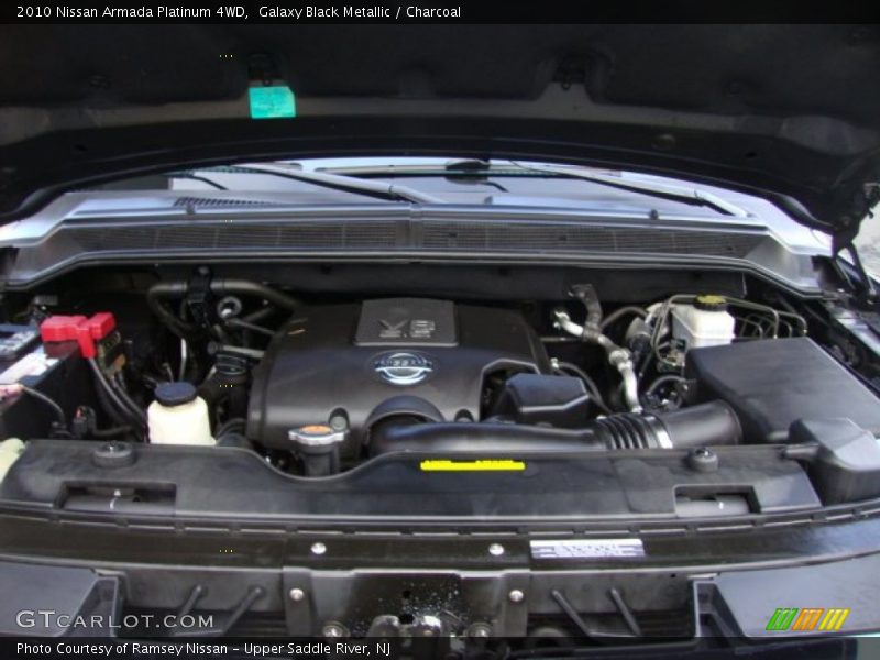 Galaxy Black Metallic / Charcoal 2010 Nissan Armada Platinum 4WD