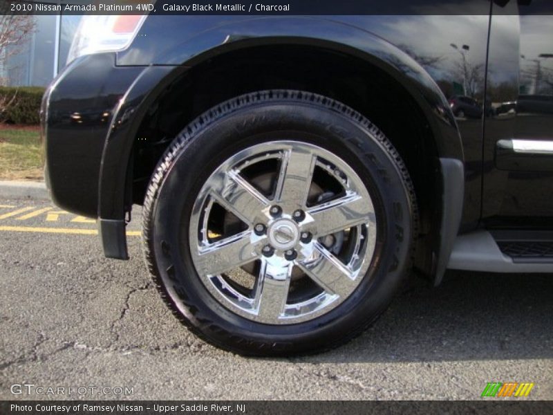 Galaxy Black Metallic / Charcoal 2010 Nissan Armada Platinum 4WD