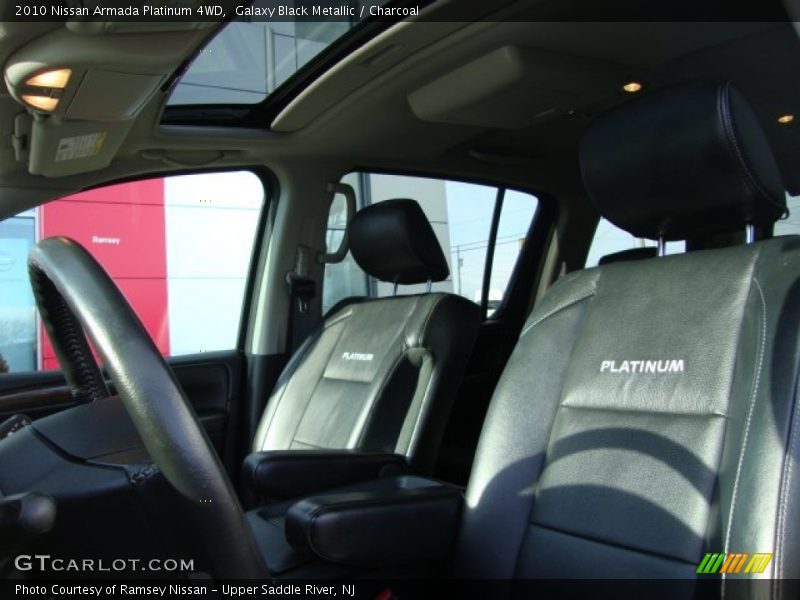 Galaxy Black Metallic / Charcoal 2010 Nissan Armada Platinum 4WD