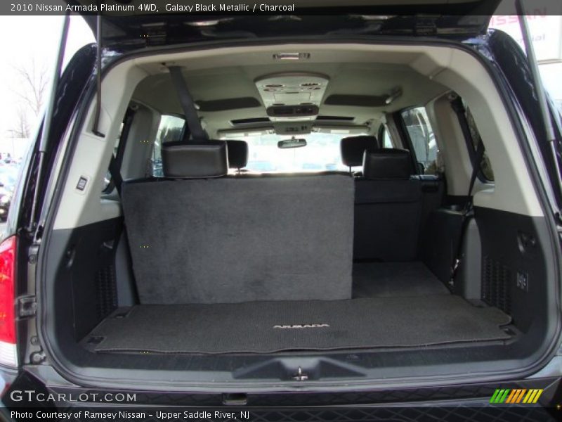 Galaxy Black Metallic / Charcoal 2010 Nissan Armada Platinum 4WD