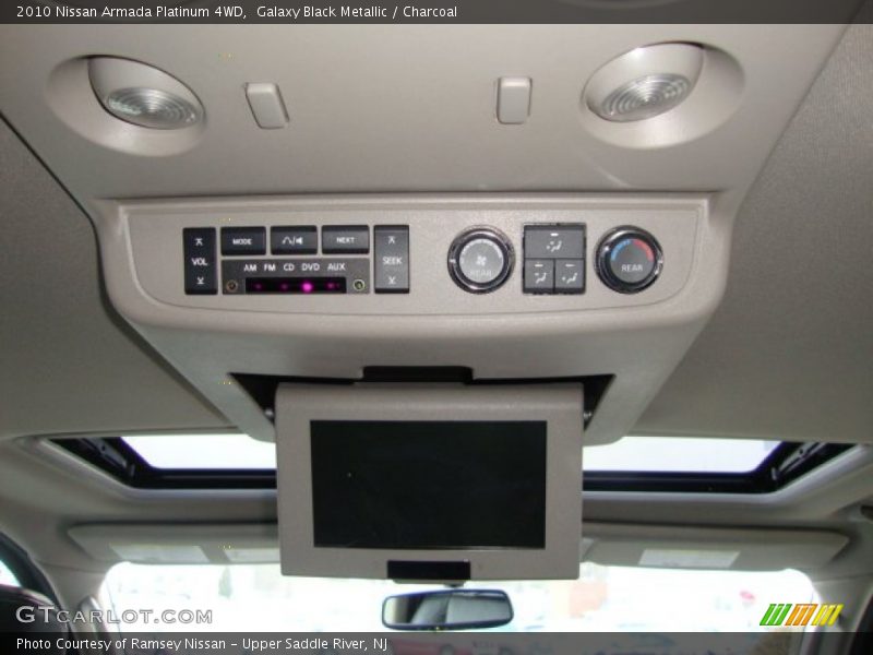 Galaxy Black Metallic / Charcoal 2010 Nissan Armada Platinum 4WD