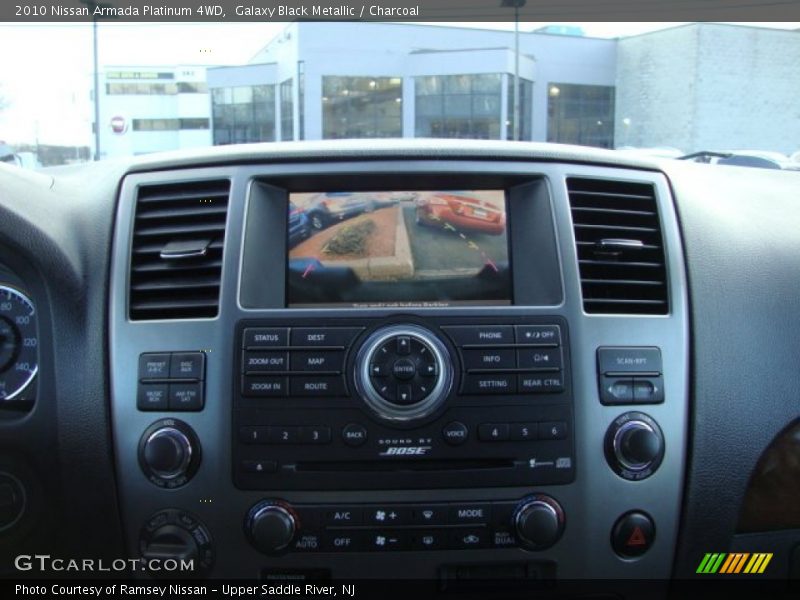 Galaxy Black Metallic / Charcoal 2010 Nissan Armada Platinum 4WD