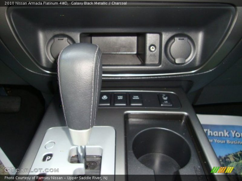 Galaxy Black Metallic / Charcoal 2010 Nissan Armada Platinum 4WD
