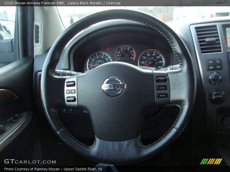 Galaxy Black Metallic / Charcoal 2010 Nissan Armada Platinum 4WD