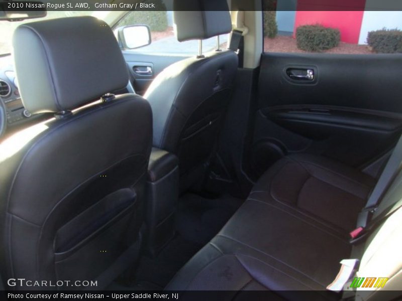 Gotham Gray / Black 2010 Nissan Rogue SL AWD