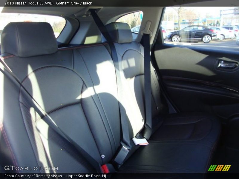 Gotham Gray / Black 2010 Nissan Rogue SL AWD