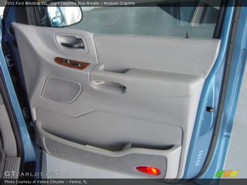 Light Sapphire Blue Metallic / Medium Graphite 2003 Ford Windstar SEL