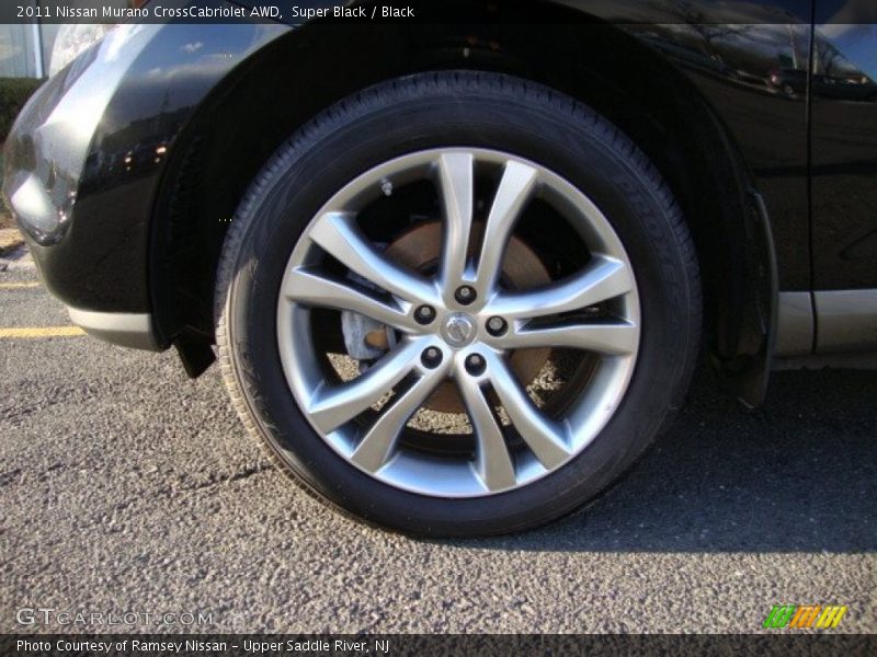 Super Black / Black 2011 Nissan Murano CrossCabriolet AWD