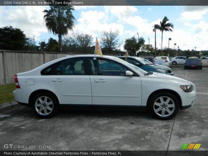  2006 S40 2.4i Ice White