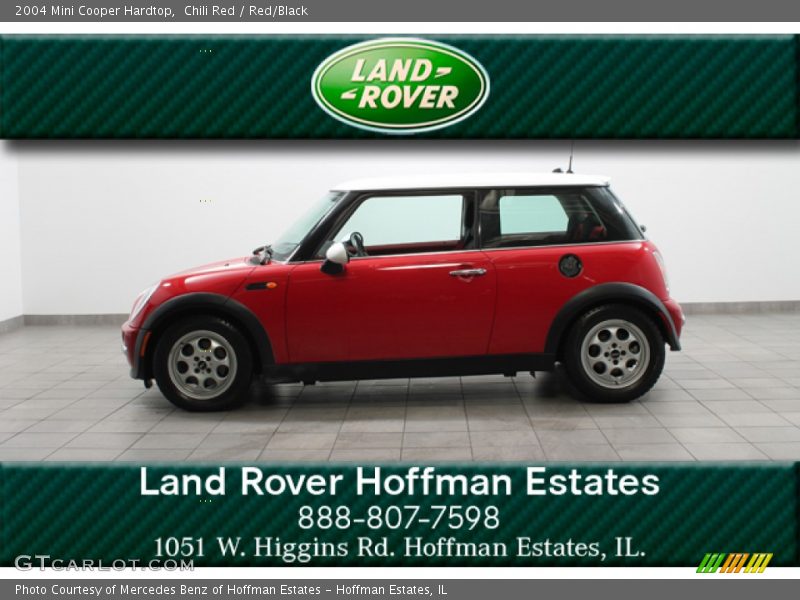 Chili Red / Red/Black 2004 Mini Cooper Hardtop