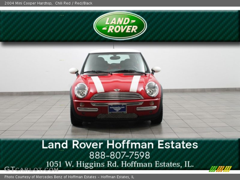 Chili Red / Red/Black 2004 Mini Cooper Hardtop