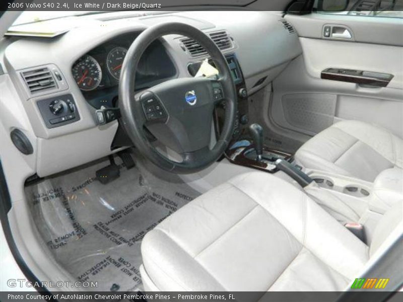  2006 S40 2.4i Dark Beige/Quartz Interior