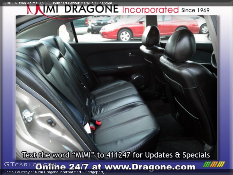 Polished Pewter Metallic / Charcoal 2005 Nissan Altima 3.5 SE