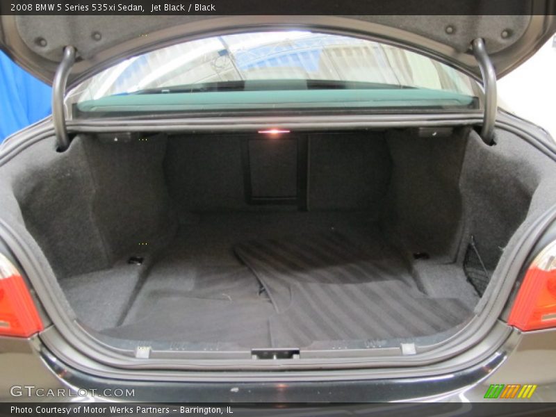 Jet Black / Black 2008 BMW 5 Series 535xi Sedan