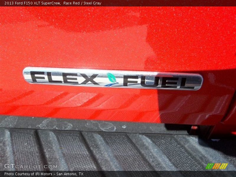 Race Red / Steel Gray 2013 Ford F150 XLT SuperCrew