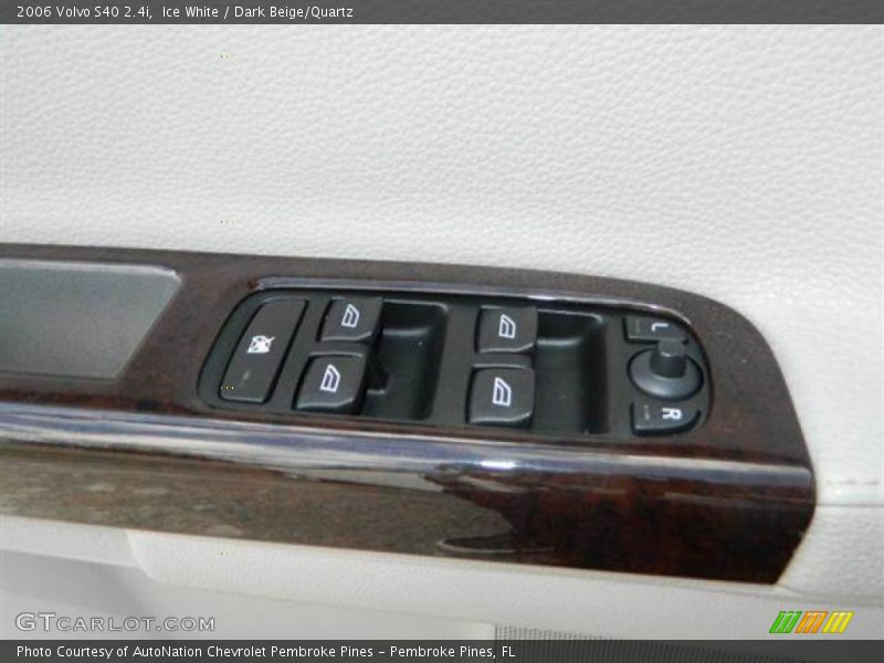 Controls of 2006 S40 2.4i