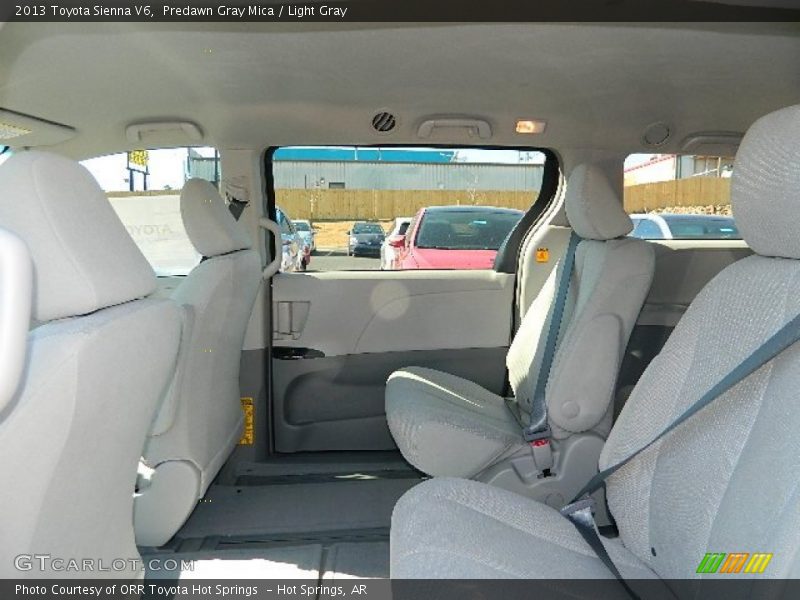 Predawn Gray Mica / Light Gray 2013 Toyota Sienna V6